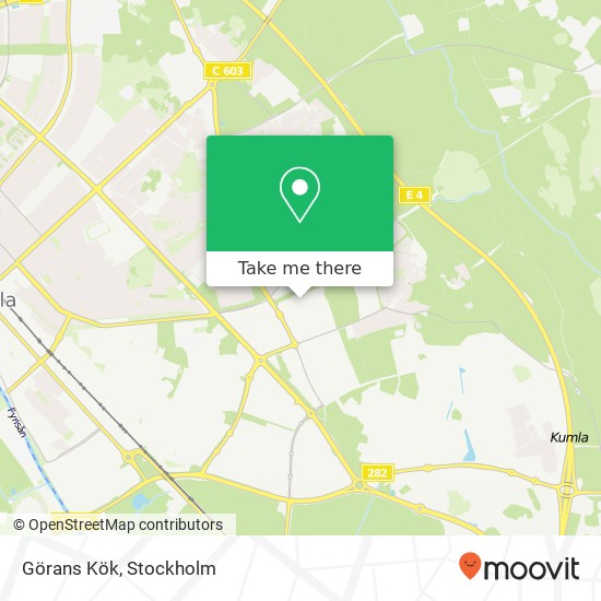 Görans Kök, Axel Johanssons gata SE-754 50 Uppsala map