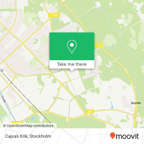 Cajsa's Kök, Axel Johanssons gata 4 SE-754 50 Uppsala map