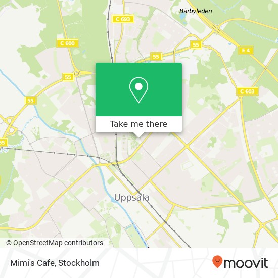 Mimi's Cafe, Väktargatan 4C SE-754 22 Uppsala map