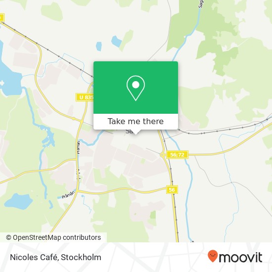Nicoles Café, Norrbygatan 6 SE-733 30 Sala map