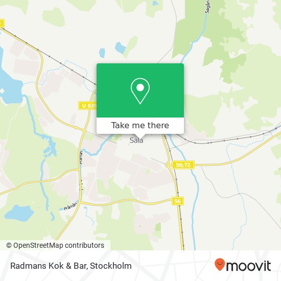 Radmans Kok & Bar, Rådmansgatan 17 SE-733 30 Sala map