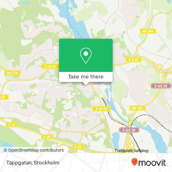 Täppgatan map