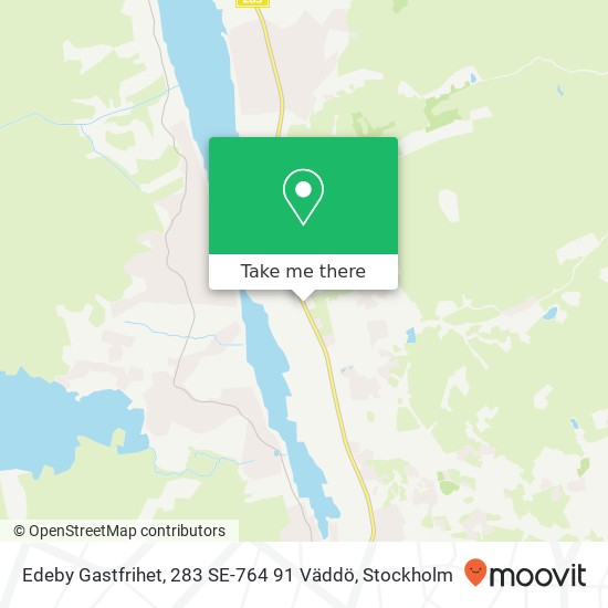 Edeby Gastfrihet, 283 SE-764 91 Väddö map