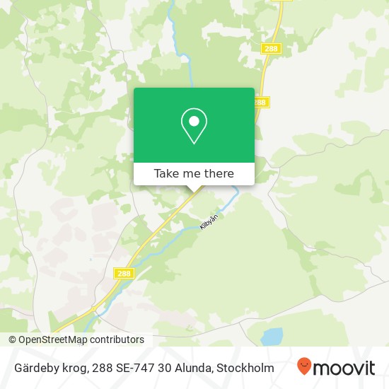 Gärdeby krog, 288 SE-747 30 Alunda map