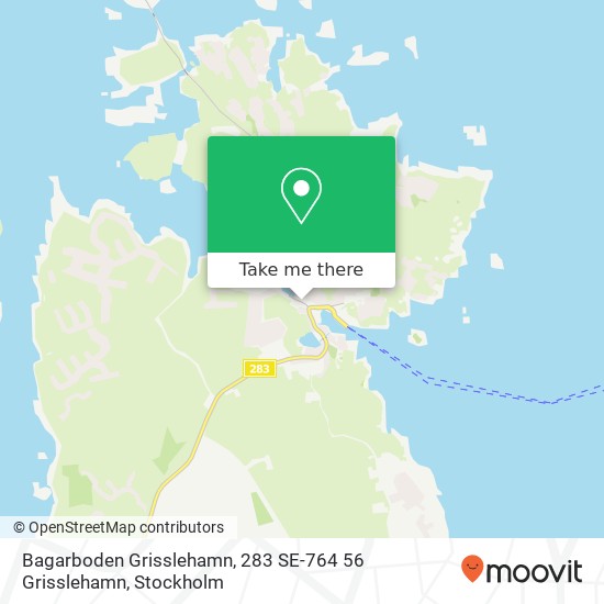 Bagarboden Grisslehamn, 283 SE-764 56 Grisslehamn map