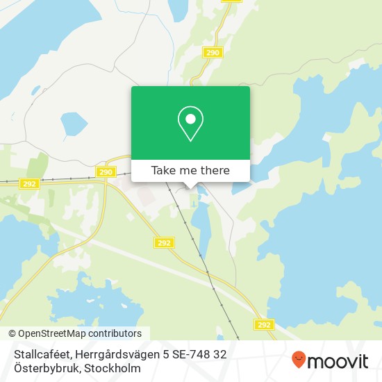 Stallcaféet, Herrgårdsvägen 5 SE-748 32 Österbybruk map