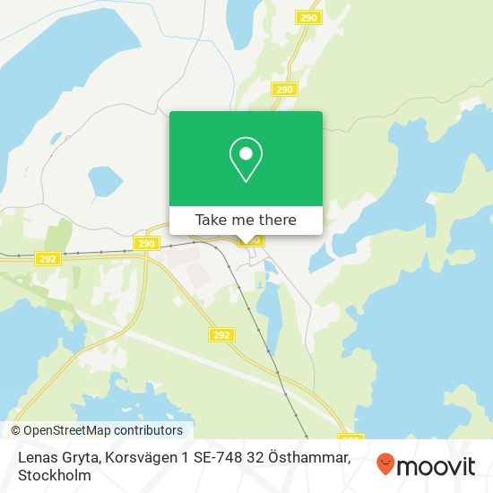 Lenas Gryta, Korsvägen 1 SE-748 32 Östhammar map