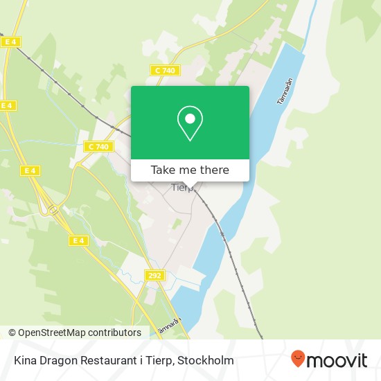 Kina Dragon Restaurant i Tierp, Stora Salutorget 1 SE-815 38 Tierp map