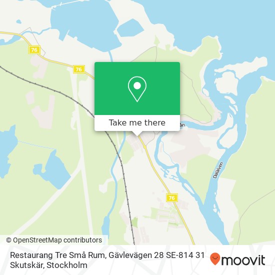 Restaurang Tre Små Rum, Gävlevägen 28 SE-814 31 Skutskär map