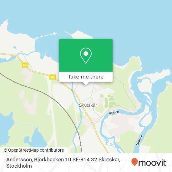 Andersson, Björkbacken 10 SE-814 32 Skutskär map