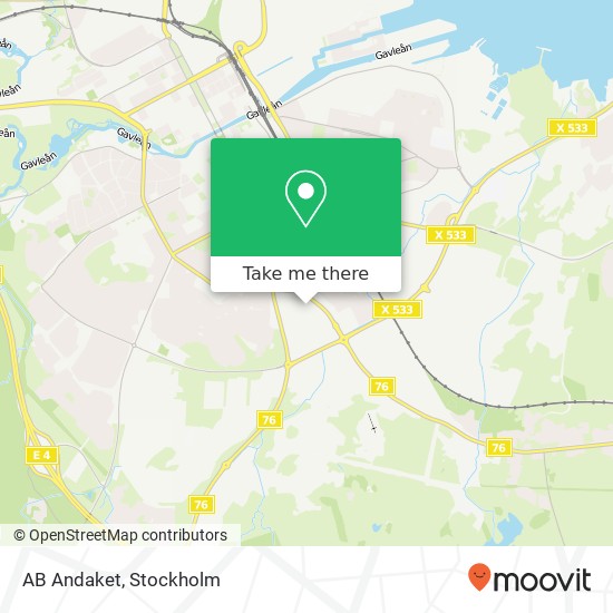 AB Andaket, Skolgången 20 SE-802 57 Gävle map