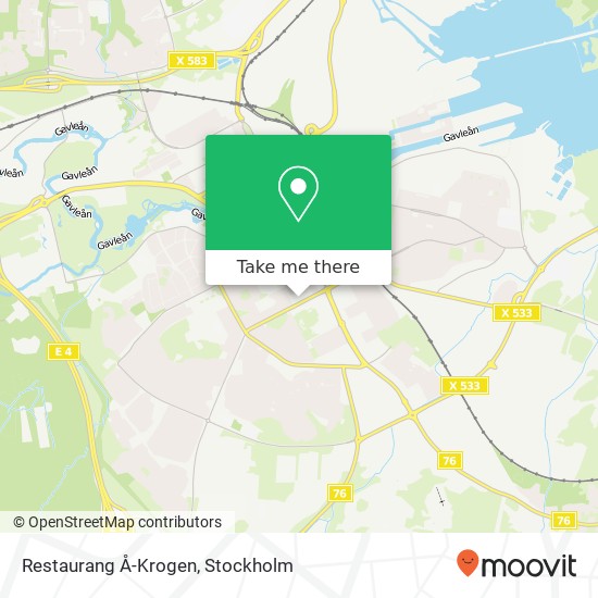 Restaurang Å-Krogen, Södra Stapeltorgsgatan 49 SE-802 53 Gävle map