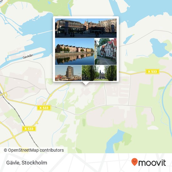 Gävle map