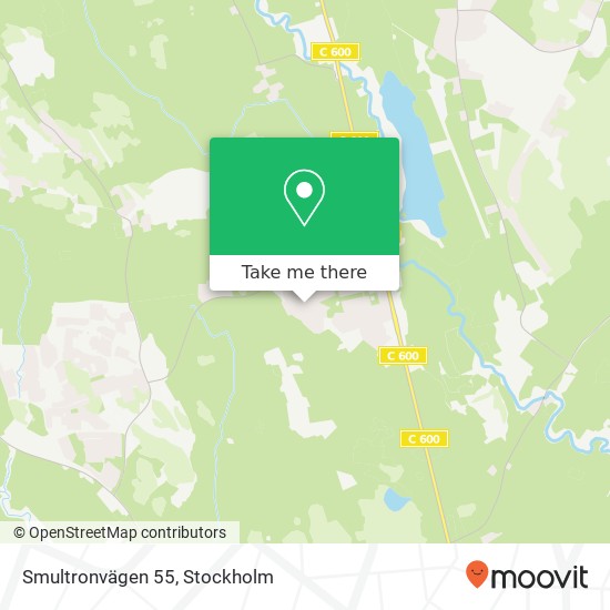 Smultronvägen 55 map