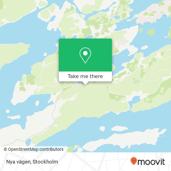 Nya vägen map