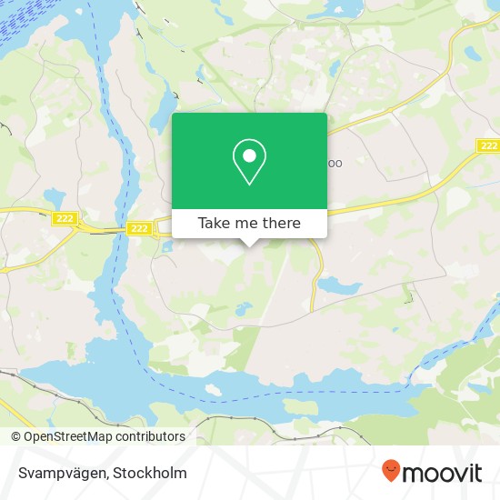 Svampvägen map