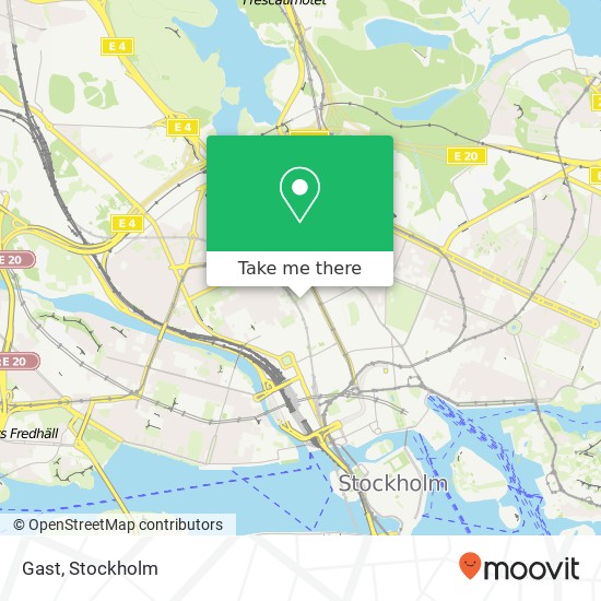 Gast map