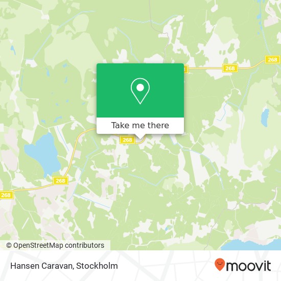 Hansen Caravan map