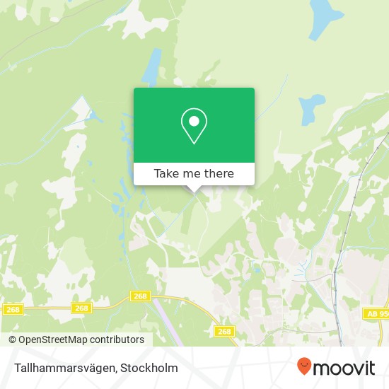 Tallhammarsvägen map