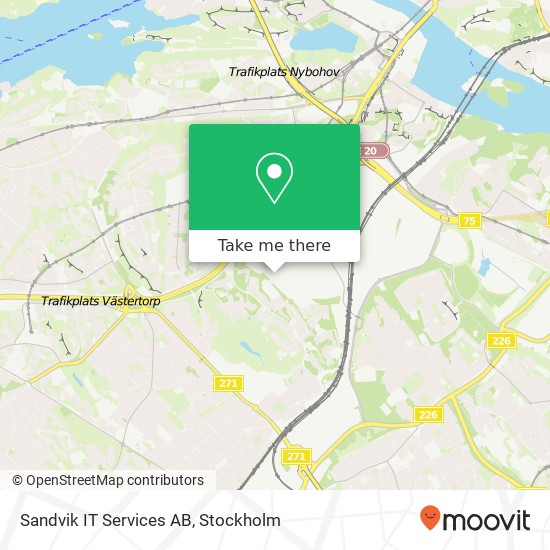 Sandvik IT Services AB map