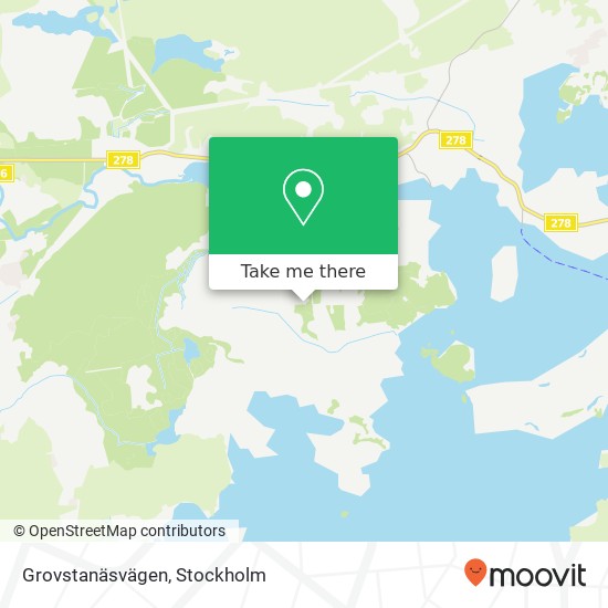 Grovstanäsvägen map