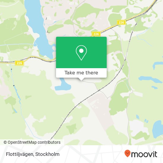 Flottiljvägen map