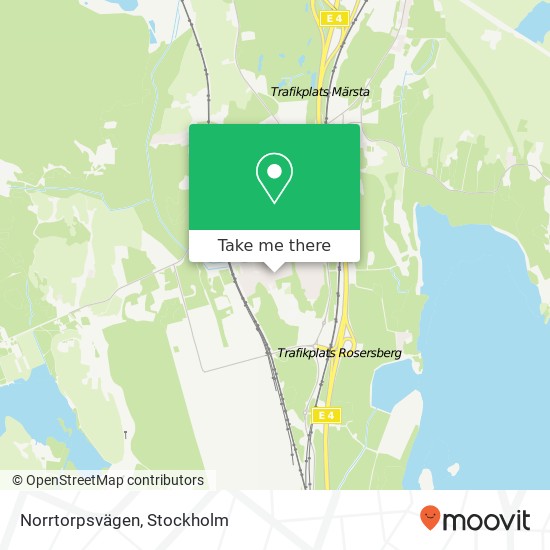 Norrtorpsvägen map