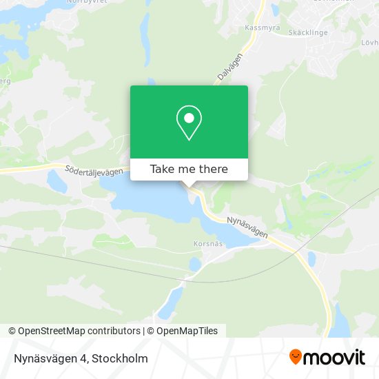 Nynäsvägen 4 map