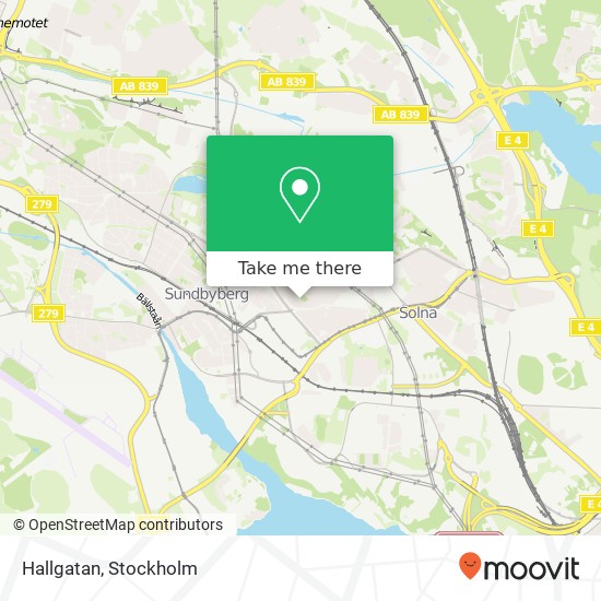 Hallgatan map