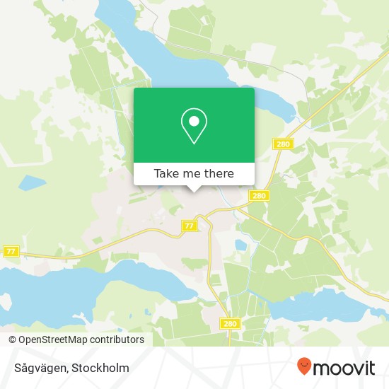 Sågvägen map