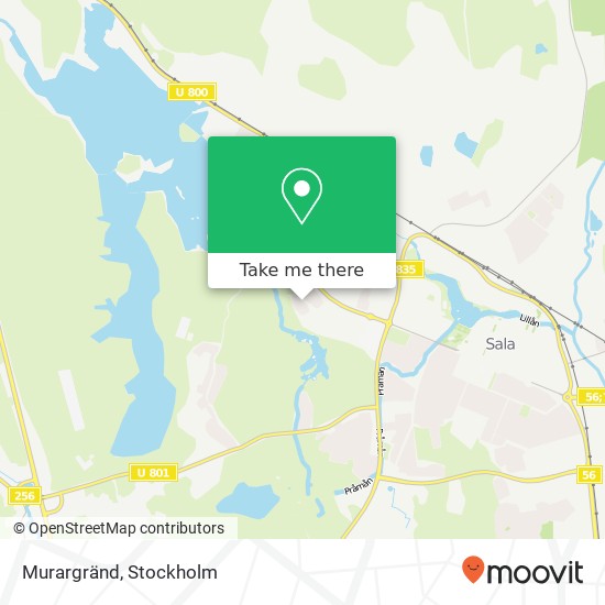 Murargränd map