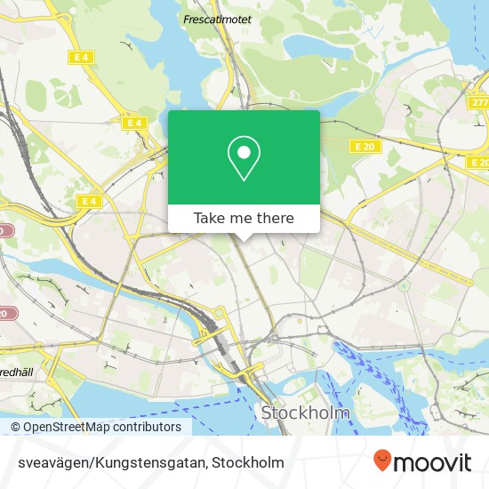 sveavägen/Kungstensgatan map