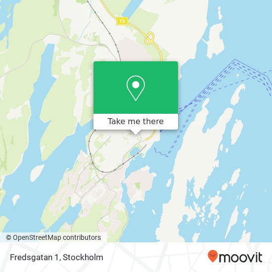 Fredsgatan 1 map