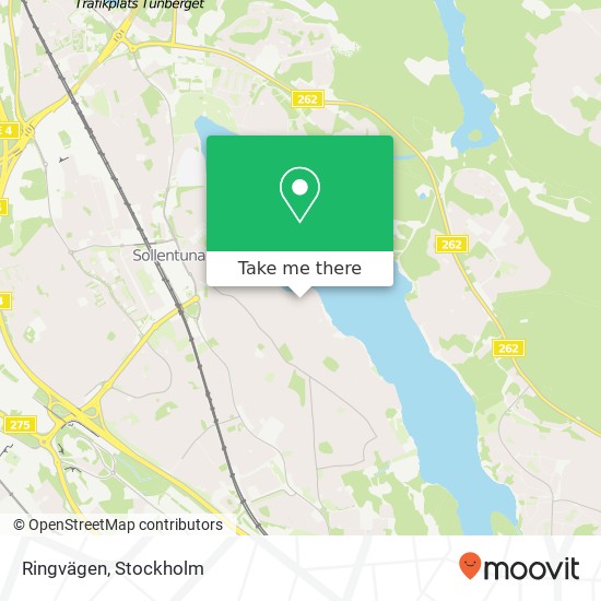 Ringvägen map