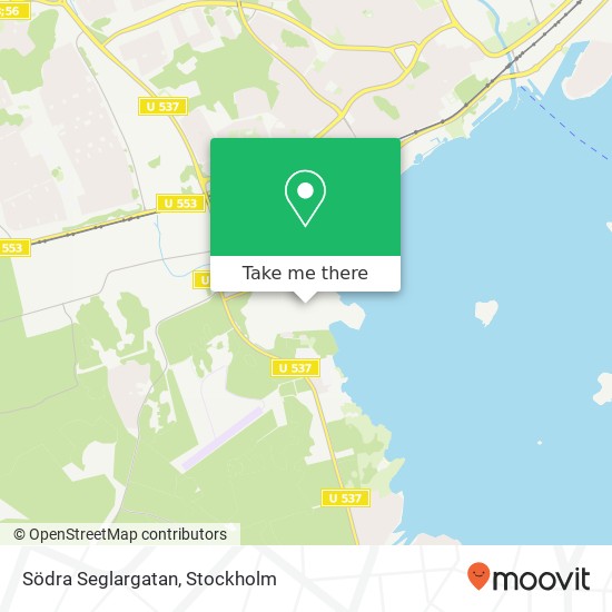 Södra Seglargatan map