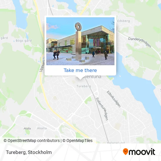Tureberg map