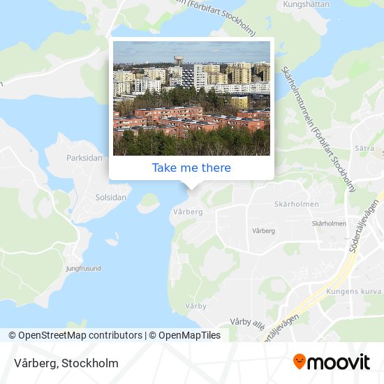 Vårberg map