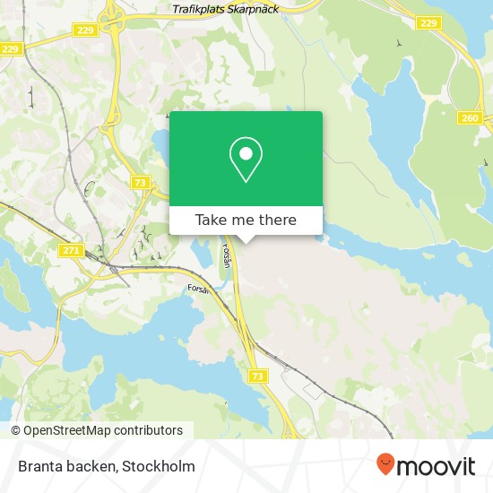 Branta backen map