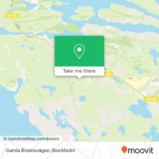 Gamla Brunnsvägen map