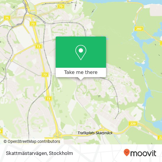 Skattmästarvägen map