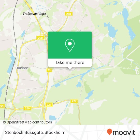 Stenbock Bussgata map