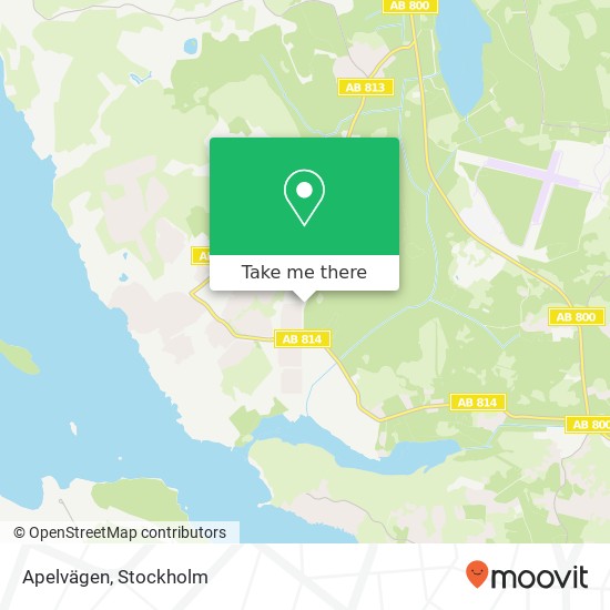 Apelvägen map