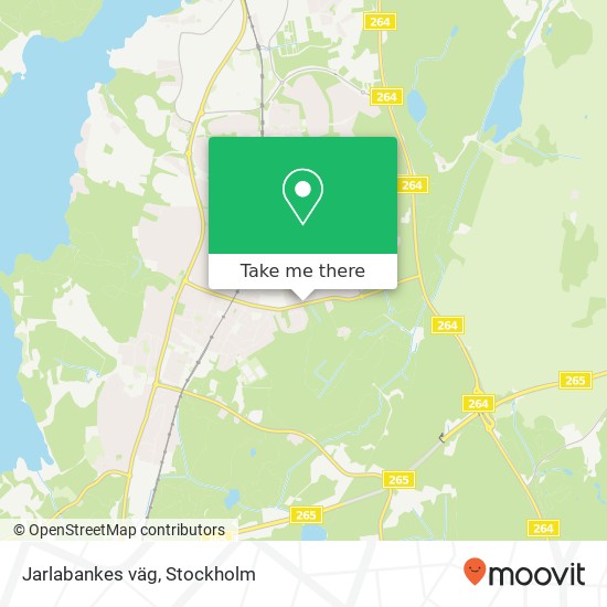 Jarlabankes väg map