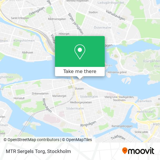 MTR Sergels Torg map