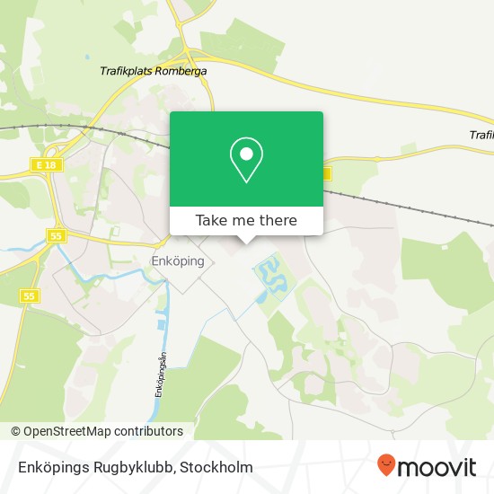 Enköpings Rugbyklubb map