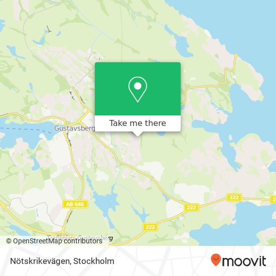 Nötskrikevägen map