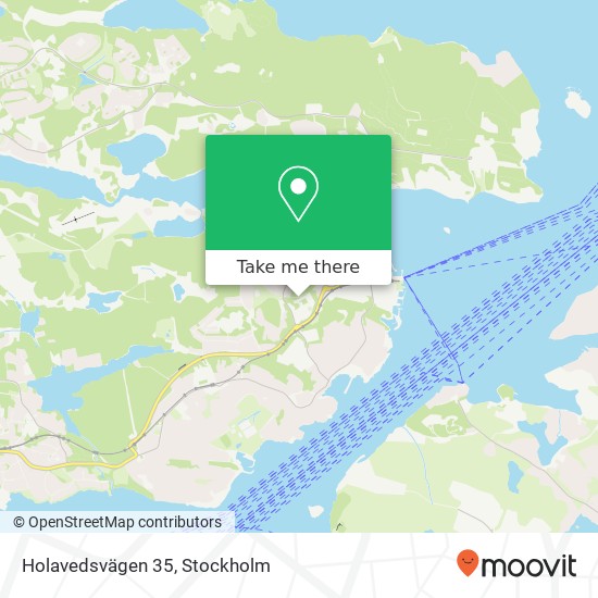 Holavedsvägen 35 map