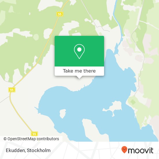 Ekudden map