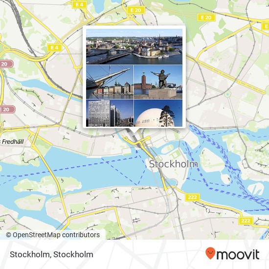 Stockholm map