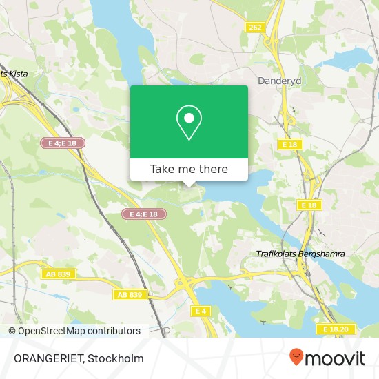 ORANGERIET map